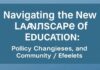 Navigating the New Landscape of Education: Policy Shifts and Community Impact Navigating the New Landscape of Education: Policy Changes and Community Effects