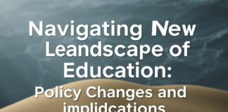 Navigating the New Landscape of Education: Policy Shifts and Their Implications Navigating the New Landscape of Education: Policy Changes and Their Implications