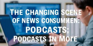 The Evolving Landscape of News Consumption: Podcasts and Beyond The Changing Scene of News Consumption: Podcasts and More