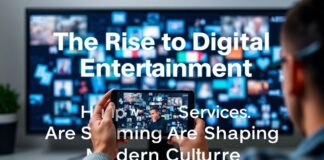 The Rise of Digital Entertainment: How Streaming Services Are Shaping Modern Culture The Rise of Digital Entertainment: How Streaming Services Are Shaping Modern Culture