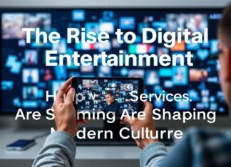 The Rise of Digital Entertainment: How Streaming Services Are Shaping Modern Culture The Rise of Digital Entertainment: How Streaming Services Are Shaping Modern Culture
