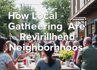 How Local Gatherings Are Revitalizing Neighborhoods How Local Gatherings Are Revitalizing Neighborhoods