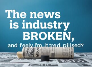 The News Business is Broken, and Honestly, I’m Over It The news industry is broken, and frankly, I'm tired of it.